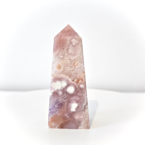 Tour ✦ RARE ✦ Améthyste Rose x Agate Fleur AAA #172