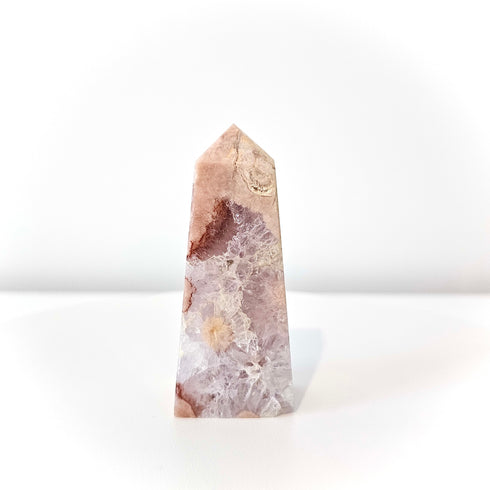 Tour ✦ RARE ✦ Améthyste Rose x Agate Fleur AAA #174
