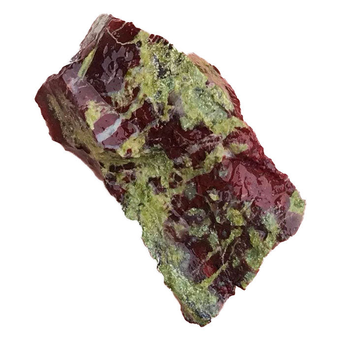 Jaspe Sang de Dragon sanguin brut minéraux crystaux