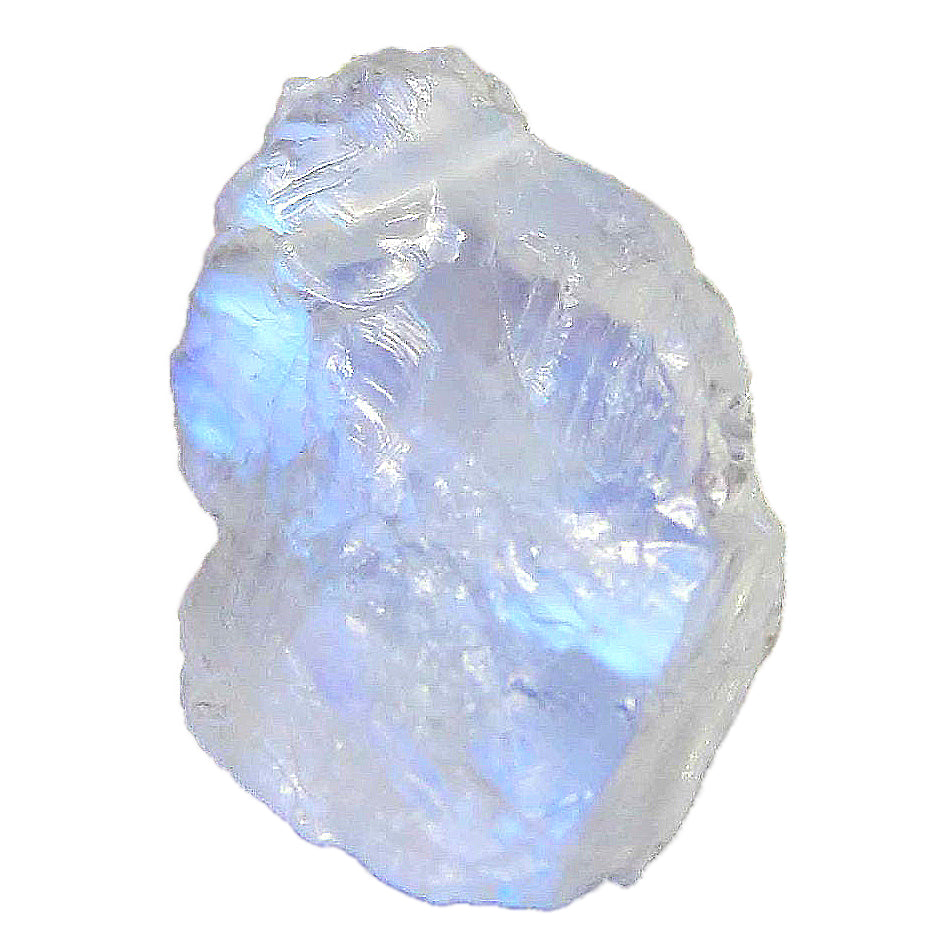 Labradorite Blanche brute minéraux crystals