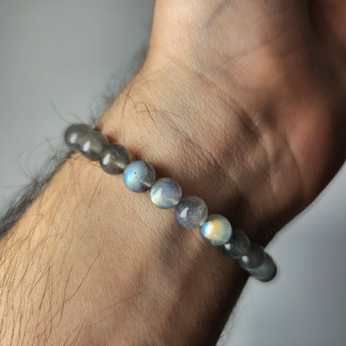 Bracelet Labradorite AAA 7mm