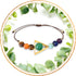 Bracelet ✦ 7 Chakras ✦ Triangle