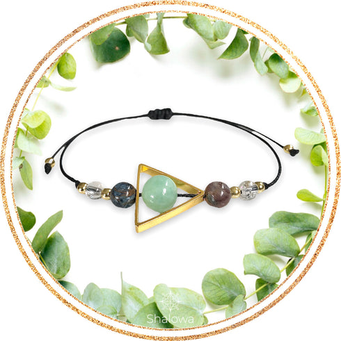 Bracelet Astro ✦ Gémeaux ♊︎ ✦ Triangle